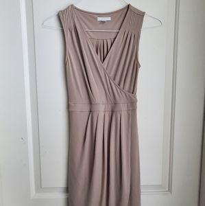 New York & Co. beige business casual dress
